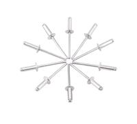 rivetti cavi in ottone Rivetti ciechi M3 M3.2 M4 M5 M6 150 pz(25mm,10Pcs M6)