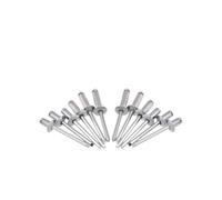 rivetti che tirano il nucleo, rivetti ciechi, Rivetti Ciechi a Testa Tonda in Alluminio M2.4-M6.4 3-50mm Confezione da 190 Pz(8mm,M5 (10pcs))