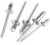 Rivetti ciechi a testa bombata, Rivetti Ciechi In Alluminio E Acciaio Inox 304 M3-M5 Testa Svasata 6-20mm Confezione Da 195 Pz(M3x8mm(20pcs))