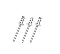 Rivetti ciechi in alluminio multi-grip da 100/200 pezzi, M4.0, rivetti pop con mandrino a rottura(200Pcs,4x18mm)