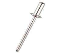 Rivetti ciechi in alluminio, Rivetti ciechi con tenuta a estremità chiusa in acciaio inossidabile 30/50 pezzi di dimensioni multiple(50pcs,3x8mm)
