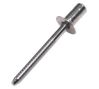 Rivetti ciechi in alluminio, Rivetti Ciechi in Acciaio Inox Sigillati Testa Svasata Misure Multiple 30/50 Pz(3x8 Mm,30Pcs)