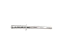 Rivetti ciechi in alluminio, Rivetti ciechi multi-grip in acciaio inossidabile, dimensioni multiple, 500 pezzi(4x18 Mm)