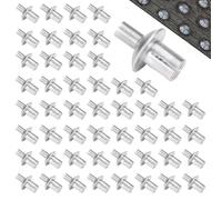 Rivetti Ciechi In Alluminio - Testa A Cupola Rivet Pop | Strumento Riveter Professional | Bit Di Perforazione Adatti Per Lamiera Per La Costruzione Di Riparazioni Auto Fai -da -te, Strumento Di Precis