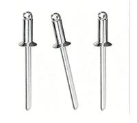 Rivetti ciechi in ferro svasato da 100 pezzi, rivetti pop con estremità aperta da 3 mm per barche marine, riparazioni auto, lamiera(3x10mm)