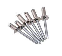 Rivetti ciechi, Rivetti ciechi a testa svasata in acciaio inossidabile 304 for mobili automatici in metallo M3-M5 6-20mm 140 pezzi(6mm,50Pcs (M3.2))