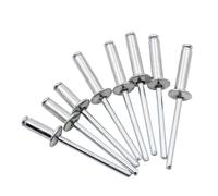 Rivetti ciechi, Rivetti ciechi in alluminio M5 autotesta a fungo 6mm 8mm 9mm 10mm 12mm 25mm 30mm 40mm pop(M5x6.4mm 50pcs)