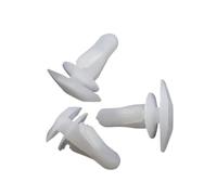 Rivetti e elementi di fissaggio in plastica, 100 Pz. Tutte Le Guarnizioni Di Fissaggio Clip for Porte E Finestre Strisce Tenuta Elementi Rivetto 91530-SP1-003(White)