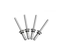 Rivetti in alluminio con guarnizione in gomma Ø5,2x19 - BOX 100pz
