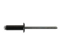 Rivetti Neri Con Flangia Standard 4,0mm x 10mm 100pz 32887