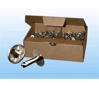 RIVETTI NICHELATI MF 3X7 CONF.PZ.1000