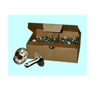 Rivetti nichelati MF - Misura mm. 3x3 - Conf. 1000 Pz