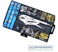 Rivetti Occhielli Set Di Bottoni Pinza Per Occhielli Set 275 Pezzi - BGS 572