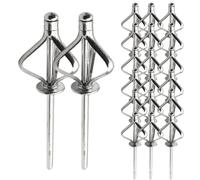 Rivetti per metallo 20 pezzi assortiti mandrini universali in acciaio | Kit di Assortimento di Rivetti Ciechi per Mobili, Automobili, Costruzione Navale, Elettrodomestici, officina