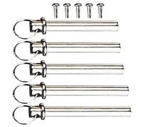 Rivetti per ventole a Mano, Kit di Riparazione per ventole a Mano, di Fissaggio per Unghie, Facile da Usare e riporre, Set di Giunti Pieghevoli, Rivetti di Ricambio per ventole