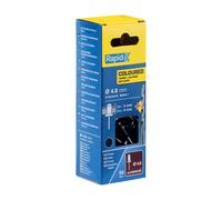 Rivetti Rapid Nero Ø4,8 x 12 mm Confezione da 50 Pezzi Nero
