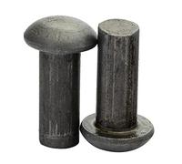 Rivetti solidi a testa di ferro e semi-tondo, rivetti colorati a testa rotonda GB867, M2M2.5m3m4m5m6, ribattini di successo-6 * 25 (0,5 kg)