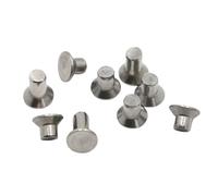 Rivetti solidi, Rivetti a testa svasata in acciaio inossidabile 304, rivetti solidi GB869, misure multiple, confezione da 10-50 pezzi(30mm,M3 20pcs)