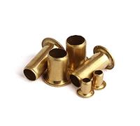 Rivetti tubolari in rame M0.9-M6, dadi for rivetti cavi, chiodi for PCB a doppia faccia for circuiti stampati(2.5mm,M1.5(100Pcs))