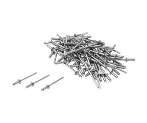 Rivetto a strappo Acciaio inox LUX-TOOLS Comfort 4 mm x 10 mm / 100 pz