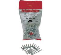 Rivetto a Strappo Alluminio Testa Larga 4,8 x 14 mm 14 mm 50 Pezzi