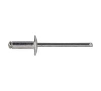 RIVETTO A STRAPPO IN ALLUMINIO 4,8 x 16 - Ø testa 14 cf. 500 pz - FRIULSIDER