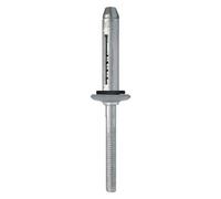 RIVETTO A STRAPPO TESTA BOMBATA CON GUARNIZIONE 5,2x19,1 mm