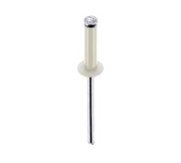 Rivetto Espanso Bianco Ø 4 X 16 Mm Targa Restagraf