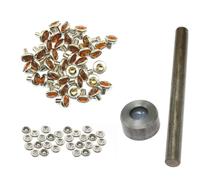 Rivetto In Cristallo Diamante 8Mm Con Strumento Manuale Per Borsa In Pelle UK