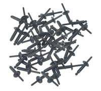 Rivetto IN Plastica Ø6.3 X 25.2mm Confezione Di 50 - Sealey PR002 Nuovo