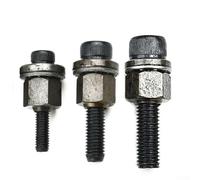 Rivetto manuale dado strumento mandrino testa per M3-M10, punta di ricambio in acciaio per rivettatrice, pezzo di ricambio semplice installazione (1/3/6 pezzi) (M6-M8-M10)