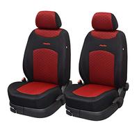 RIVEXTAUTO Coppia coprisedili Anteriori universali Start per Auto con e Senza airbag Laterali 100% Made in Italy (Grigio)
