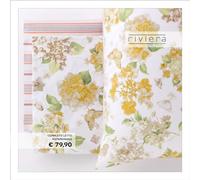 Riviera Completo Letto in Cotone Eloisa Tortora Matrimoniale