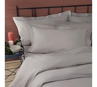 Riviera Coppia Federa Paint in 100% Cotone madapolam. Dimensione: 50x80 con 4 Volants