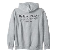 Riviera Italiana rara perla della costa Liguria 1989 Italia Felpa con Cappuccio