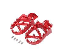 Rivimor Poggiapiedi Moto Pedane Pedane Pedali per Beta X-Trainer RR 250 300 350 390 400 430 450 480 498 2T 4T 2013-2019(Red)