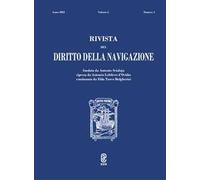 Rivista del diritto della navigazione (2021). Vol. 1