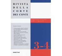 Rivista della corte dei conti (2018). Vol. 3-4