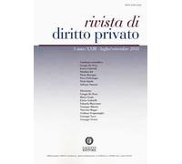 Rivista di diritto privato (2018). Vol. 3: Luglio-Settembre.