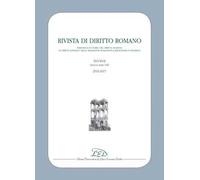 Rivista di diritto romano (2016-2017). Vol. 16-17