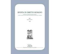 Rivista di diritto romano. Nuova serie (2019). Vol. 19