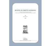 Rivista di diritto romano. Nuova serie (2020). Vol. 20