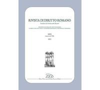 Rivista di diritto romano. Nuova serie (2023). Vol. 23