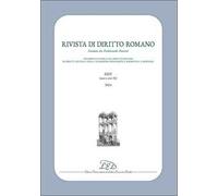 Rivista di diritto romano. Nuova serie (2024). Vol. 24