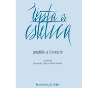 Rivista di estetica (2015). Vol. 60: Postille a Ferraris