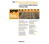 Rivista di politica. Giacomo Leopardi e la politica: percorsi, letture, interpre