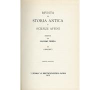 Rivista di storia antica e scienze affini. 1896-1897 Vol.2