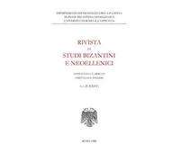 Rivista di studi bizantini e neoellenici (1988). Vol. 25