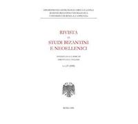 Rivista di studi bizantini e neoellenici (1990). Vol. 27