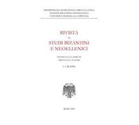 Rivista di studi bizantini e neoellenici (1991). Vol. 28